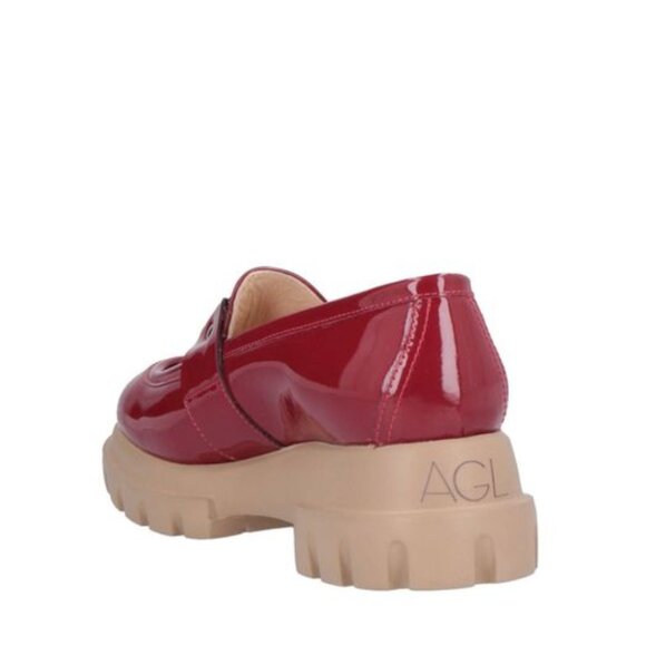 AGL Attilio Giusti Leombruni Red Loafer - Picture 11 of 11